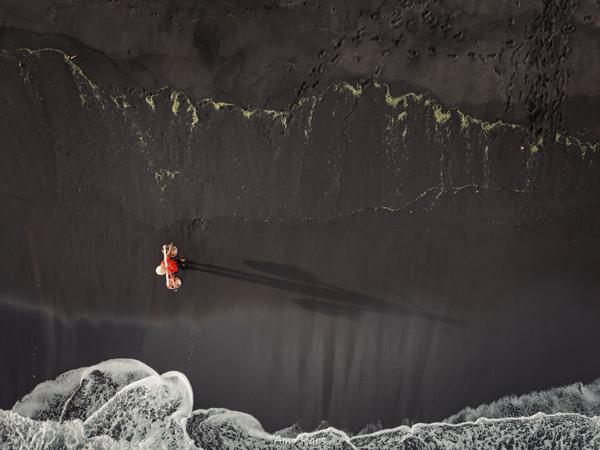 Saltmining on the beach, Bali