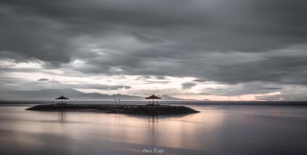 Long exposure at the beach, Bali