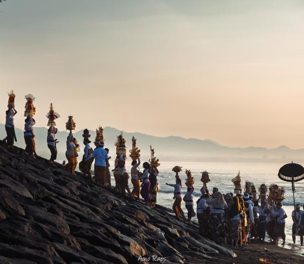 Melasti ceremony, Bali