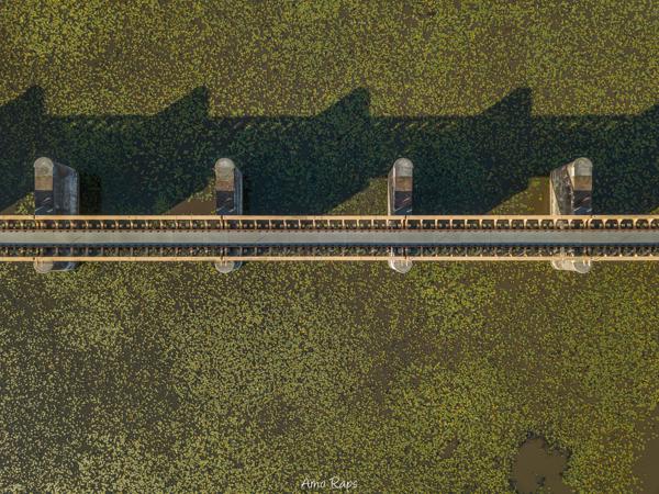 Moerputten railway bridge, Netherlands