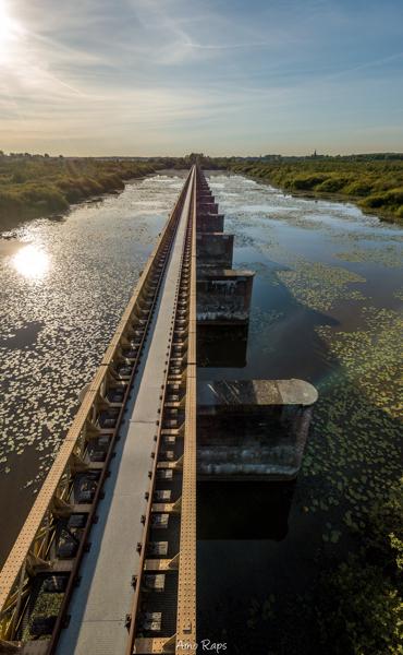 Moerputten railway bridge, Netherlands