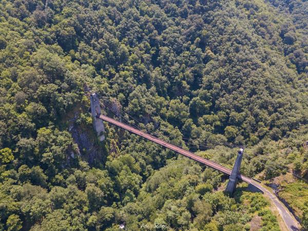 Rochers Noirs railway bridge, France