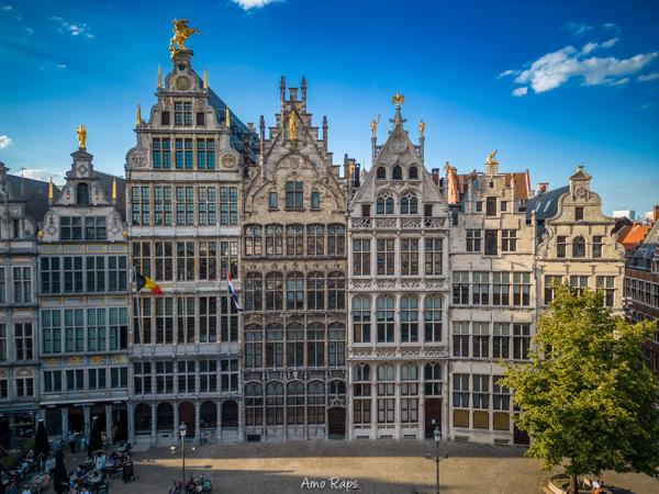 City square, Antwerp, Belgium