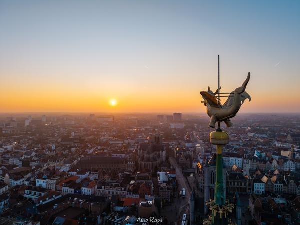 Belfry dragon, Ghent, Belgium
