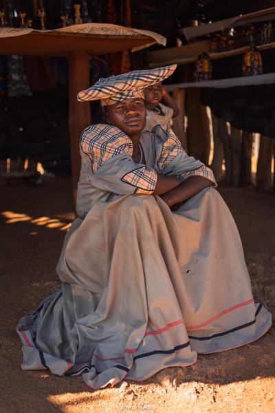 Herero woman, Namibia
