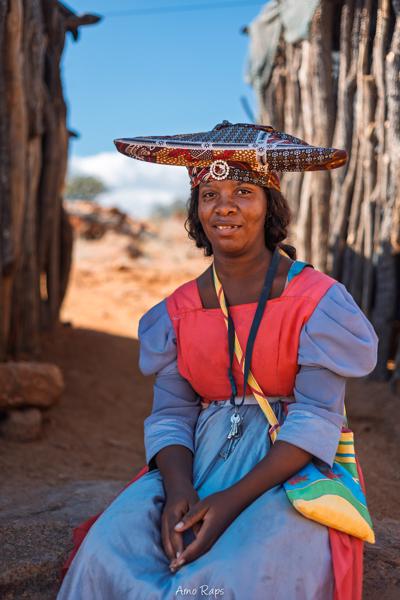 Herero woman, Namibia