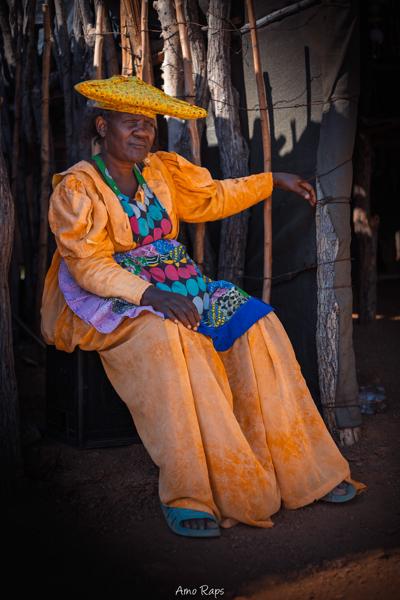 Herero woman, Namibia